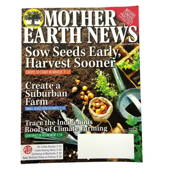 Mother Earth News Magazine 6 Issues Full Year Dec 2020-Jan 2022 Homesteading DIY - Picture 6 of 7